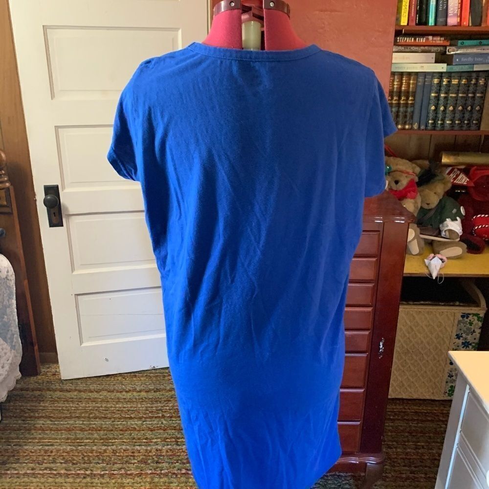 Goodnight kiss blue shirt size 1X fits like L/XL - Picture 3 of 5